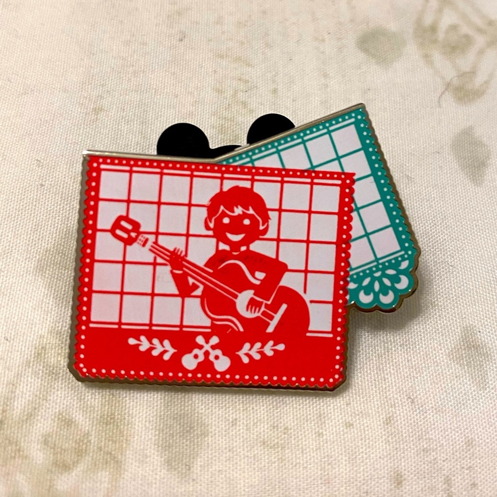 Disney Coco Miguel and Guitar collectors pin